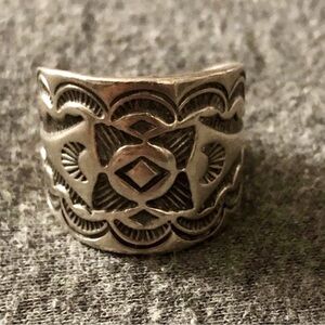 Navajo Sterling Silver Ring Carolyn Pollack